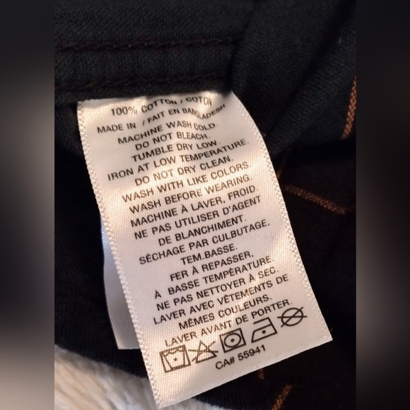 KOLBY CLASSIC 2 POCKET HOODIE Green & Black Plaid Flannel Size L - Picture 10 of 10